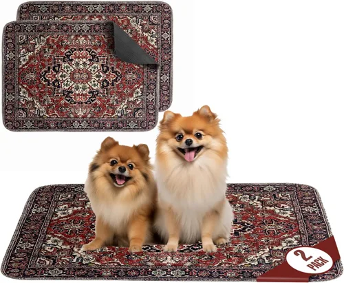 Vista 59 de PUPIBOO Almohadillas lavables para orina para perros y gatos – Almohadillas de entrenamiento reutilizables súper absorbentes para cachorros – 100%