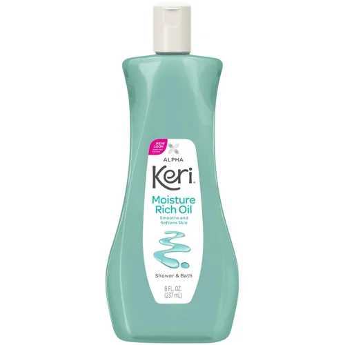 Vista 2 de Alpha Keri - Aceite rico en humedad para ducha y baño, 8 onzas (paquete de 3)