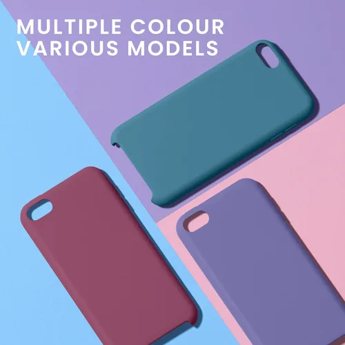 Vista 4 de kwmobile Funda de silicona TPU compatible con Apple iPod Touch 6G / 7G (6ª y 7ª generación) - Funda protectora suave y flexible - Arctic Night