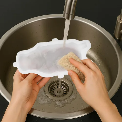 Vista 8 de Molde de hipopótamo 3D de silicona con forma de animal de 5.9 x 2.3 pulgadas, hecho a mano, para tartas, chocolate, mousse, pudín, helado, jabón