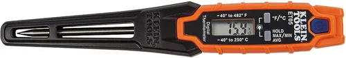 Vista 5 de Klein Tools Termómetro infrarrojo IR1, pistola láser digital es un termómetro sin contacto con un rango de temperatura de -4 a 752 grados Fahrenheit