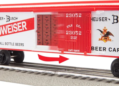 Vista 8 de Lionel Anheuser Busch Budweiser - Juego de tren eléctrico con control remoto Bluetooth 5.0