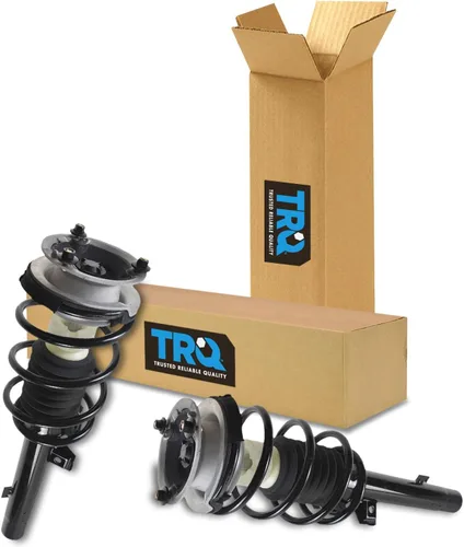 Vista 219 de TRQ - Conjunto de puntal delantero y resorte helicoidal (lados del conductor y del pasajero), para auto