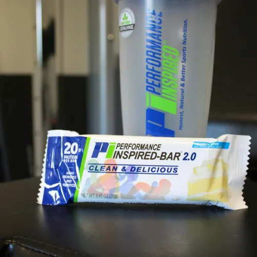 Vista 7 de Performance Inspired Nutrición - Barra de proteína 2.0 - Contiene - 20G de proteína - Fibra 6G - 0.11 oz MCT - 1 mil millones de probióticos CFU