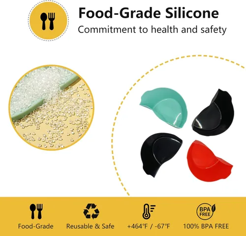Vista 5 de Magikichen Revestimientos de silicona para ollas de barro, revestimientos de olla de cocción lenta, inserto divisor ovalado reutilizable de 6 a 7