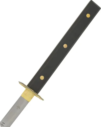 Vista 3 de Snake Eye Tactical Clásica - Espada samurái Katana de dos tonos con soporte de exhibición