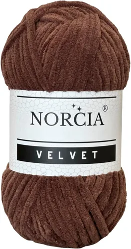 Vista 61 de Hilo de Terciopelo Suave Chenille para Ganchillo Super Voluminoso (100g-3.50oz) (68m-74.3 yds) Hilo para Manta de Bebé para Tejer Amigurumi Hilo