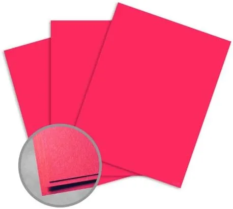 Astrobrights - Papel rojo cohete – 11 x 17 in 60 lb Texto liso 500 por resma
