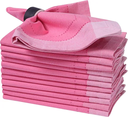 Vista 35 de Servilletas de tela para uso diario, 100% algodón, 18 x 18 pulgadas, color aguamarina, servilletas de boda, servilletas de cóctel, servilletas
