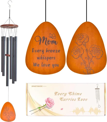 Campanas de viento para mamás, regalos para mamá, regalos de Acción de Gracias y Navidad, el mejor regalo para el día de la madre, regalo de