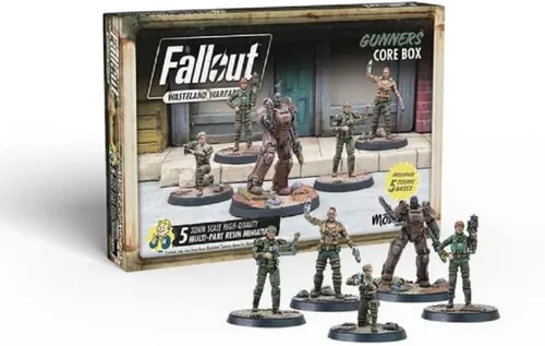 Vista 2 de Modiphius Fallout - Wasteland Wafare - Artilleros Conquistadores de Quincy, Multi