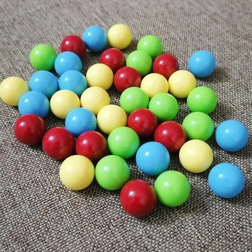 Vista 3 de Juego de 48 bolas de repuesto para canicas compatibles con hipopótamos hambrientos hambrientos (4 colores)