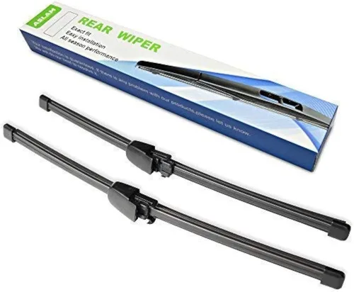 Vista 22 de Limpiaparabrisas trasero, ASLAM limpiaparabrisas trasero tipo E 10A para Toyota Rav4 2013-2017, Jeep Compass 2016-2017 Ajuste exacto (2 unidades)