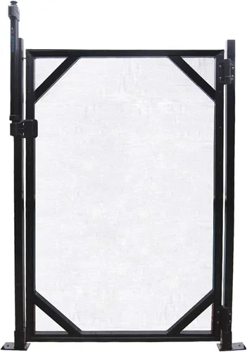 Vista 10 de WaterWarden WWG201B - Puerta de 30 pulgadas de ancho con cierre automático y extraíble, coordina con valla de seguridad infantil de 4 x 12 pies