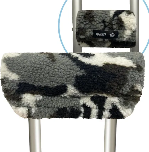 Vista 9 de SPRING SEAON Almohadilla de espuma viscoelástica para axilas y fundas de agarre para las manos, ajuste universal, transpirable, absorbe la humedad