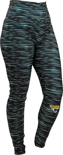 Vista 165 de Zubaz NFL Mallas para mujer de longitud completa de cintura alta básica 1.0