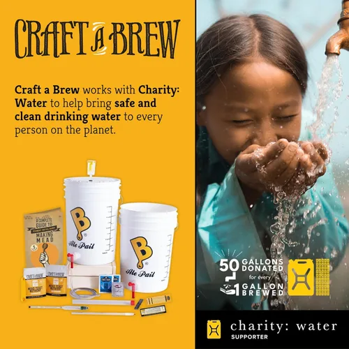 Vista 6 de Craft A Brew - Kit de Mead de 5 galones - Fácil para principiantes - Kit de fabricación de hidromiel en casa - Incluye ingredientes