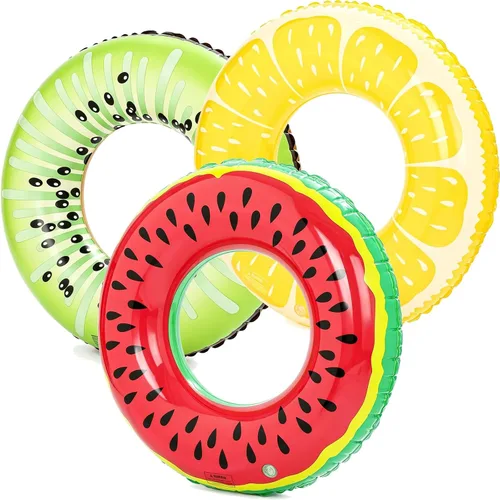 Luau - Flotadores de piscina hawaianos - Tubos inflables para adultos, tubo inflable para piscina, anillo de natación para decoración de fiesta de