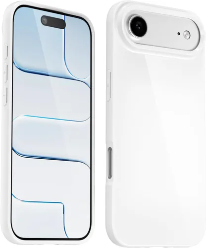 Vista 407 de Svanove para iPhone 7 Plus/ 8 Plus, funda de silicona, de goma suave brillante y gel de jey lindo, funda protectora de plástico simple y lisa