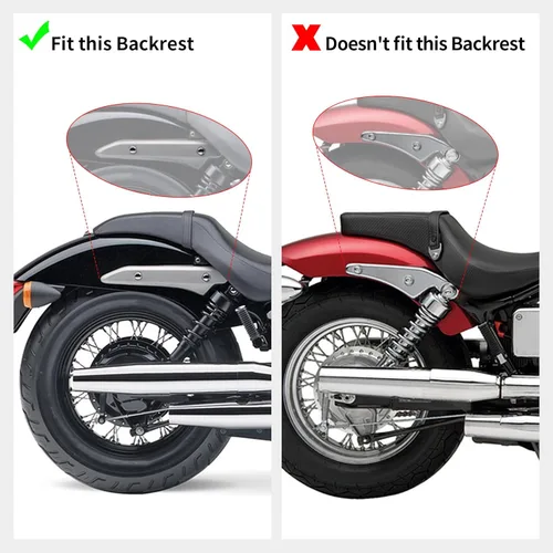 Vista 6 de TCT-MOTORPARTS Respaldo SissyBar Portaequipajes para Honda Shadow Phantom 750 VT750C2B 10-19