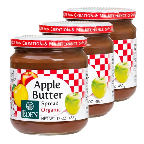 Vista 10 de EDEN FOODS Mantequilla de Manzana Orgánica, 17 OZ