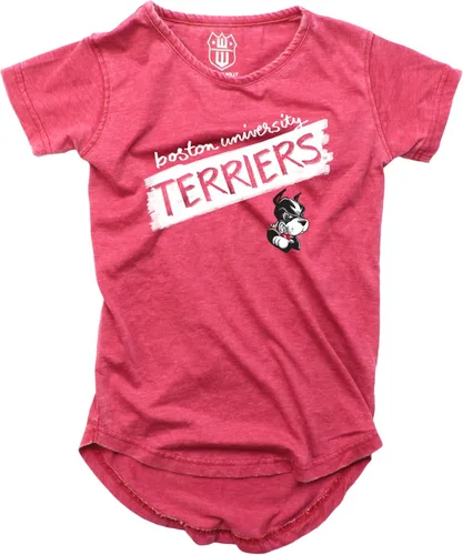 Vista 73 de Wes and Willy NCAA - Camiseta Burnout para niñas S/S
