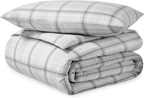 Vista 14 de Juego de edredón de franela de Bare Home