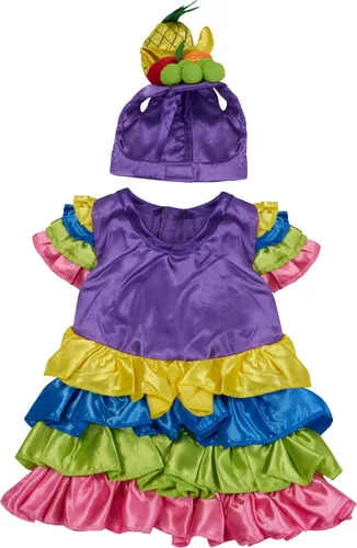 Vista 5 de Rubies Disfraz brasileño de bomba para mascotas para perros o gatos, talla S