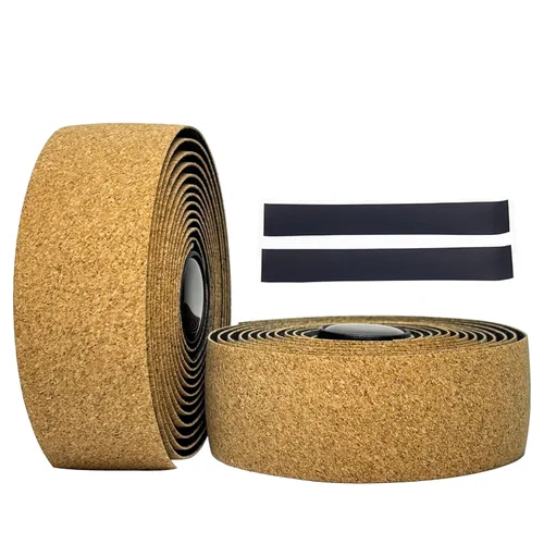 Vista 2 de Cinta de manillar para bicicleta de carretera, súper suave, espuma EVA, cinta de barra de bicicleta, agarre de absorción de golpes, bobinado