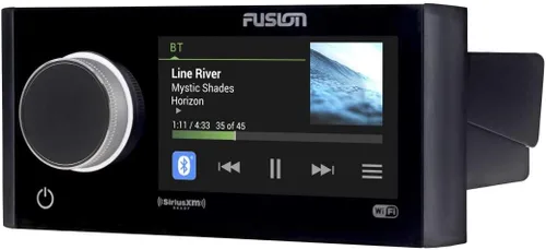 Vista 3 de Fusion MS-RA770 Apollo Sistema de entretenimiento marino con pantalla táctil con control remoto inalámbrico, color blanco
