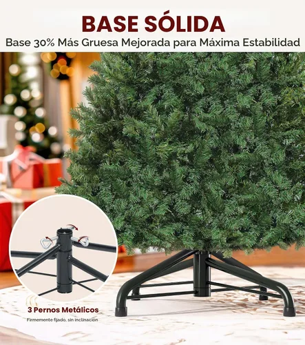 Vista 7 de DWVO Árbol de Navidad de Halloween preiluminado de 6 pies con control Negro