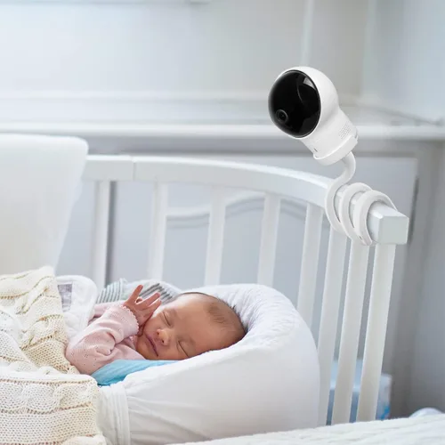 Vista 3 de Aobelieve Soporte flexible para cámara de bebé Eufy Spaceview, Spaceview Pro y Spaceview S Video 720p Baby Monitor