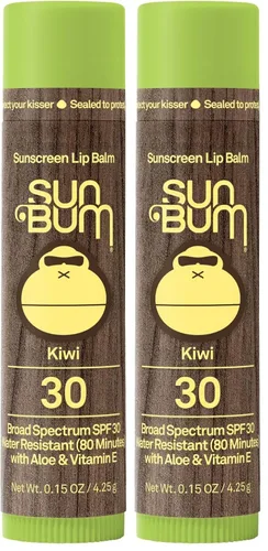Vista 12 de Sun Bum Bálsamo labial de granada con protección solar SPF 30, aloe vera hidratante y vitamina E, vegano y libre de crueldad, protección labial