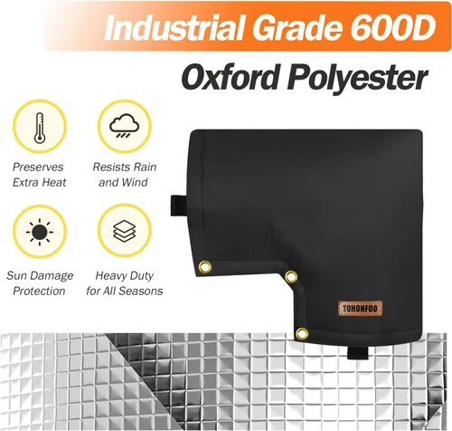 Vista 5 de Bolsa Aislante (5F) – Cubierta de Válvula Rompedora de Vacío por Presión – Bomba de Pozo de Agua de Invierno y Cubierta de Válvula de Rociador