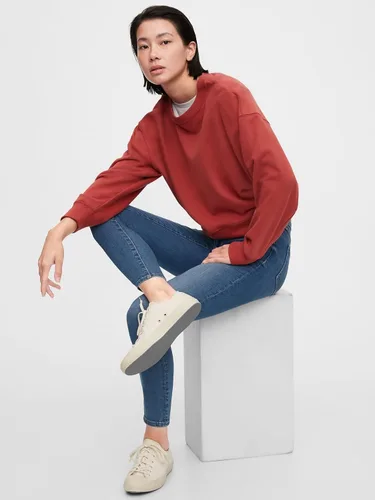 Vista 2 de GAP Pantalones de legging de cintura media para mujer