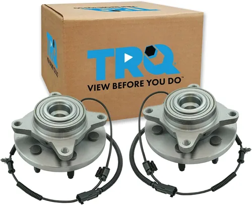 Vista 136 de TRQ Par de conjunto de cubo de cojinete de rueda delantera izquierda derecha, 2 piezas compatible con Lexus GX460 2003-2009 GX470 2003-2023 Toyota
