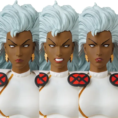 Vista 6 de Medicom MAFEX No.177 Storm Storm (Comic Ver.) Altura total aprox. 5.9 pulgadas (5.906 in), sin escala, figura de acción pintada