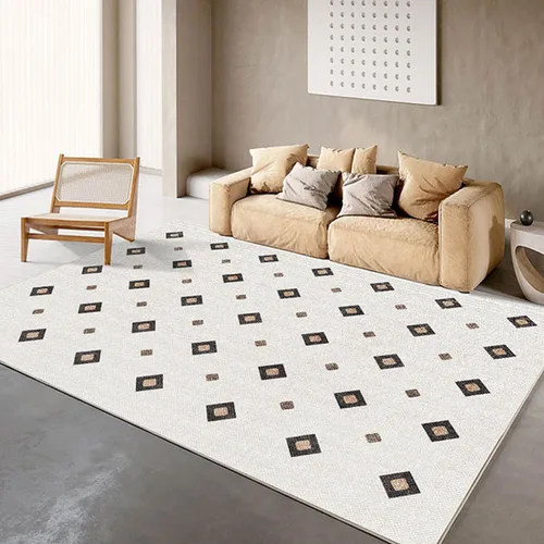 Electric Floor Heating, Temperature Adjustable Heated Floor Mats, Electric Radiant Floor Heater for Area Rugs, 12 Hour Timer, for Office, Dining