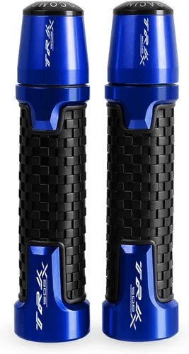 Vista 5 de DOUKI Manillar CNC de goma de gel para manillar Benelli TRK502X TRK 502X 2020 2021 2022 extremos de agarre (color : gris)