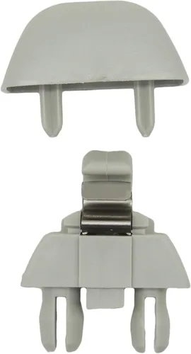 Vista 3 de HiSport Soporte de gancho para visera solar interior compatible con Audi A6 C6; repuesto para VW Passat B7 Polo, 2