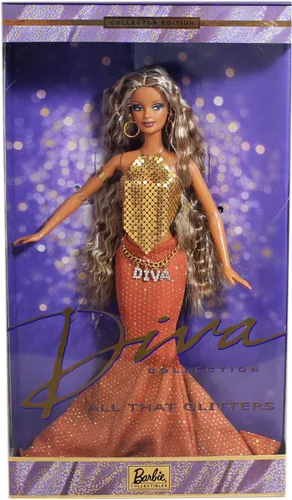 Barbie Colección Diva All That Glitters Sublime Diva Edición Coleccionista Muñeca (2002)