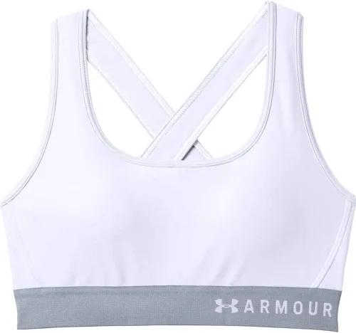 Vista 3 de Under Armour Womens Mid Impact Crossback Sports Bra
