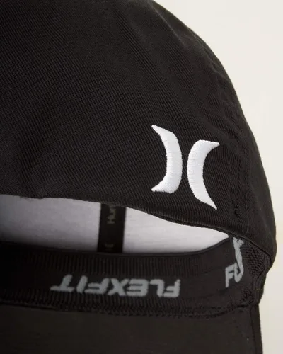 Vista 3 de Hurley Gorra de béisbol One & Only Corp Flexfit Perma Curve Bill para hombre