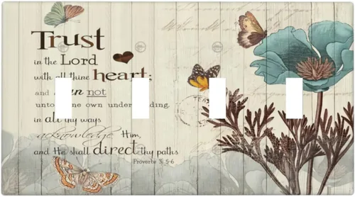 Vista 39 de Cubiertas de pared de lodge rústico retro con diseño de osos, ciervos y animales salvajes. Placas de pared dúplex simples para interruptor de luz.