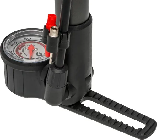 Vista 5 de Blackburn Bomba híbrida de cuadro de bicicleta con manómetro