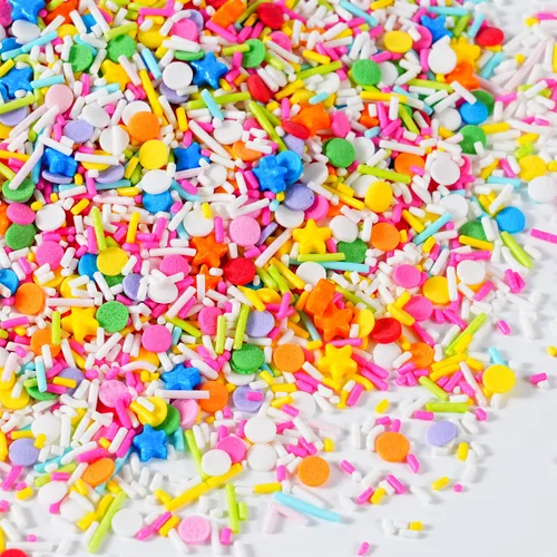 Vista 15 de Chispas de Jimmies de otoño para Acción de Gracias, 7oz - Azúcar comestible de otoño en color naranja, amarillo y marrón para decorar galletas