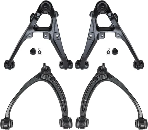 Vista 172 de Detroit Axle - Kit de suspensión frontal de 4 piezas para Chevrolet Aveo5 Aveo Pontiac G3 Wave Wave5 Suzuki Swift+, 2 brazos de control inferiores