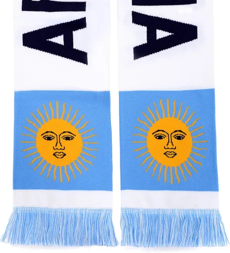 Vista 4 de Euroscarves Bufanda tejida de alta definición HD de la selección nacional de fútbol