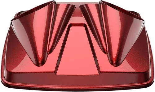 Vista 48 de Tapas de altavoz dobles de 8 pulgadas a juego para Advanblack/OEM Harley Rushmore estilo Razor, Chopped & King Tour Pak Whisky ámbar
