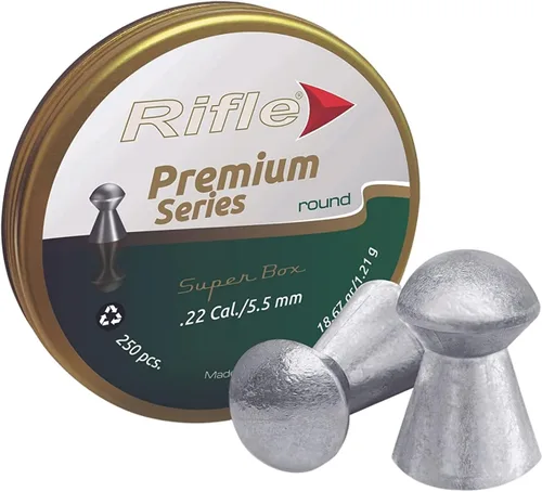 Vista 15 de Perdigones para rifle de aire Calibres .177, .22, .25, .30, .35 Punta redonda, abovedada, hueca, tipo slug Varios pesos para tiro al blanco